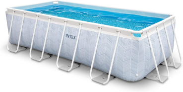 Preview: Intex Chevron Prism Frame Rectangular Pool 400x200x100cm